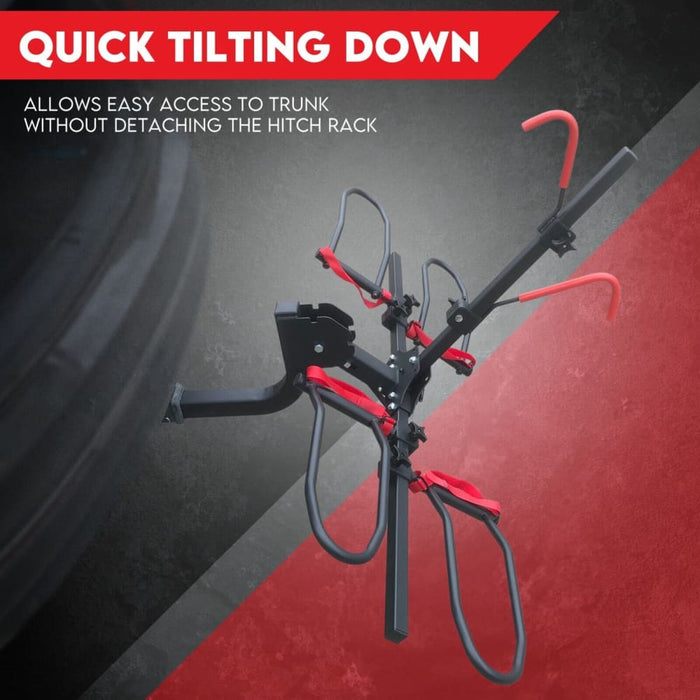 2 Bike Rack For Car Suv Rear Bicycle Holder Carrier Hitch