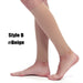 2 Pcs Calf Compression Knee High Open Toe Stockings