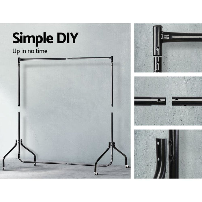 Goslash Picks Set of 2 Clothes Racks Metal Garment Coat