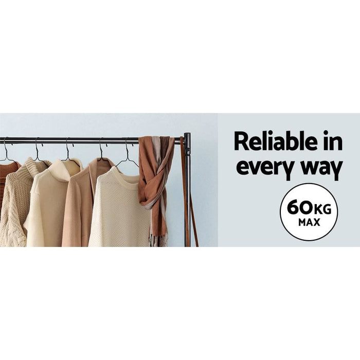 Goslash Picks Set of 2 Clothes Racks Metal Garment Coat