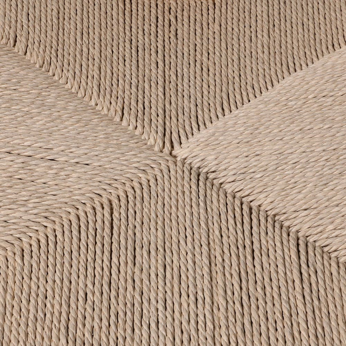 Set of 2 Dining Chairs Rattan Seat Side Chair Kitchen Wood