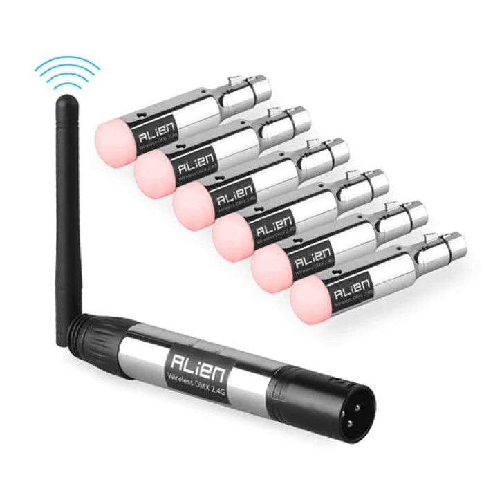 2.4g Ism Dmx512 Dfi Controller Rechargeable Wireless