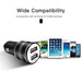 2.1a Dual Usb Universal Car Charger
