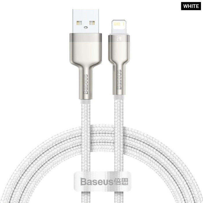 2.4a Fast Charging Usb Cable for Iphone 14 11 12 Pro Max Xs