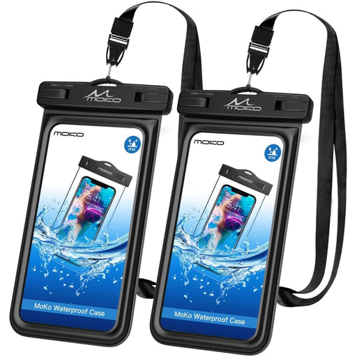 2 Pcs Floating Waterproof Phone Pouch Holder