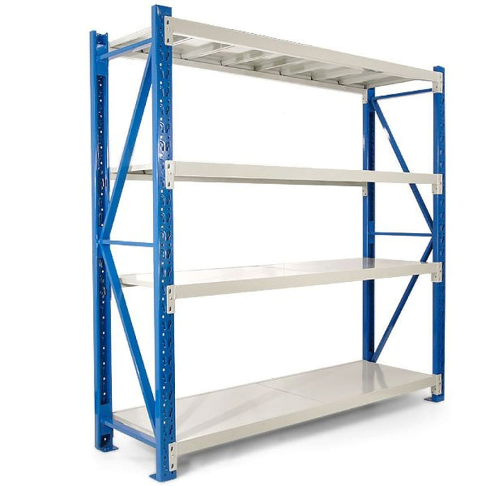 2 Bay Garage Storage Steel Rack Long Span Shelving