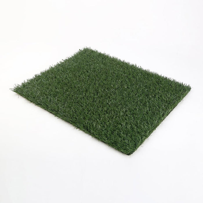 2 Grass Mat for Pet Dog Potty Tray Training Toilet 58.5cm x