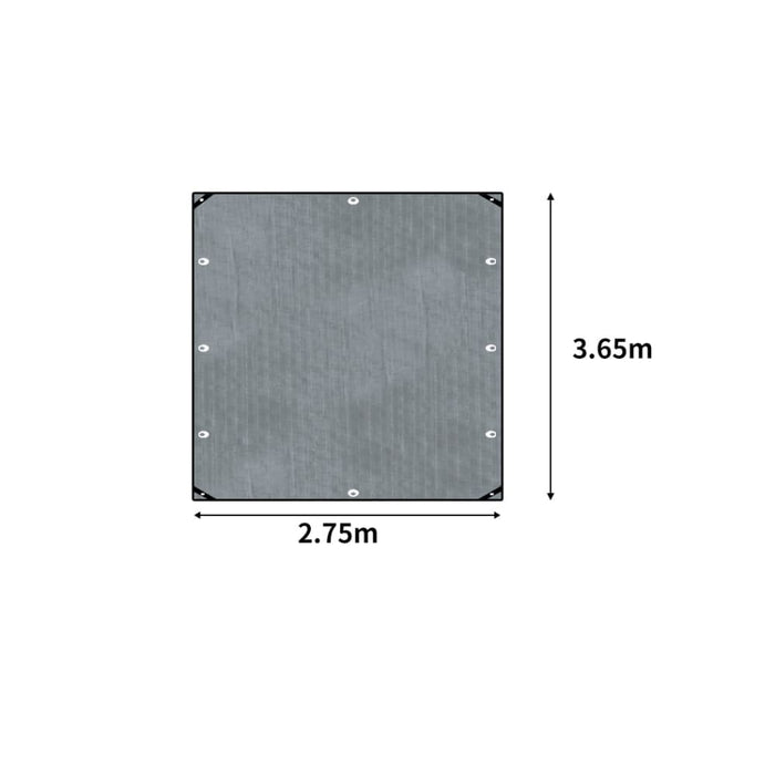 2.7x3.6m Heavy Duty Poly Tarps 200gsm Pe Tarpaulin Camping