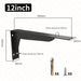 2 Heavy Support l Brackets For Wall Shelf 8 18 Inch