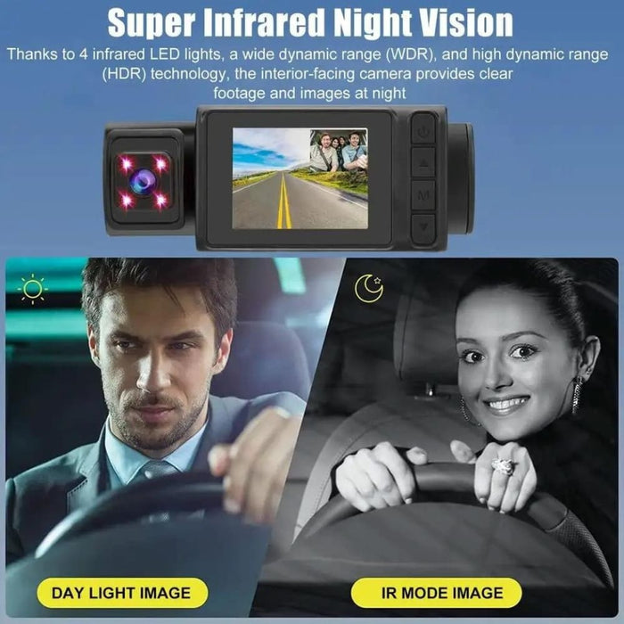 2 Inch Screen 3 Record 1080p Driving Recorder