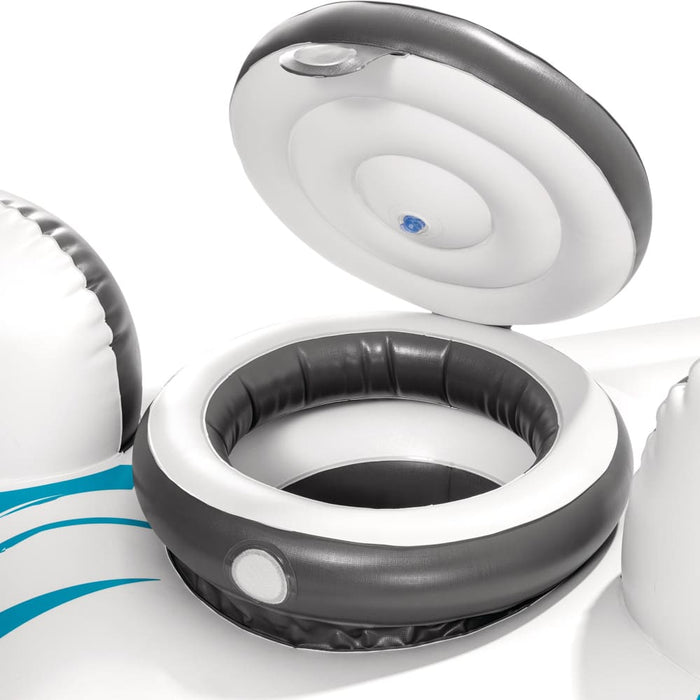 2 Inflatable Floating Lake Tube - Blue Rapids