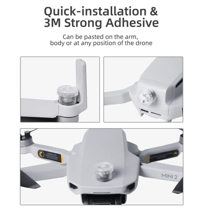 2 Night Strobe Led Light Indicator For Dji Mavic Mini Air