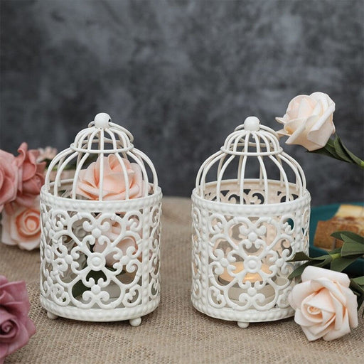 2 Pack Hollow Hanging Candle Holder For Wedding Home Decor