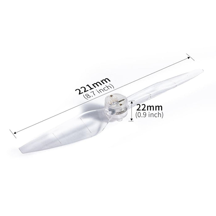 2 Pairs Led Flash Lamp Low Noise Propellers