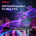 2 Pairs Led Flash Lamp Low Noise Propellers