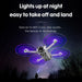 2 Pairs Led Flash Lamp Low Noise Propellers