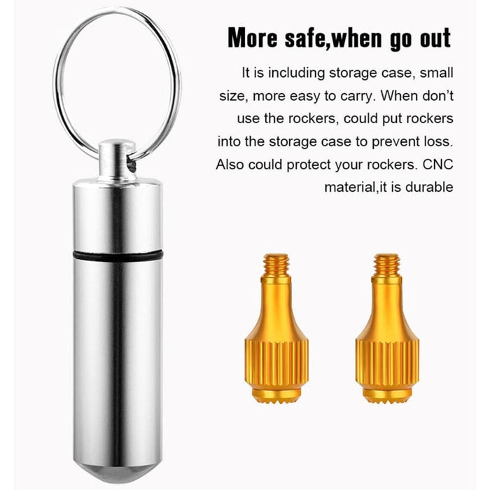 2 Pcs Drone Remote Control Retractable Aluminum Alloy