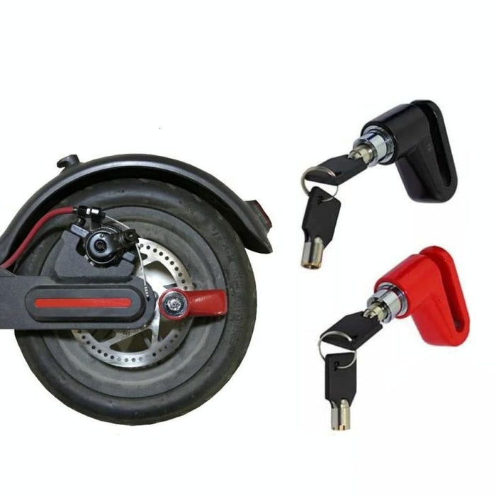 2 Pcs Electric Scooter Disc Brake Lock Multi-function