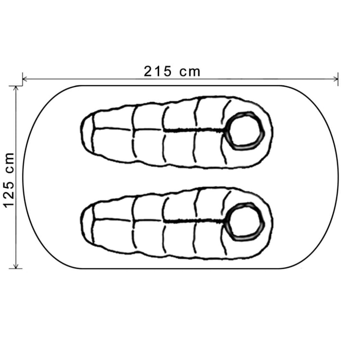 2-person Pop-up Tent Camouflage Kobbp