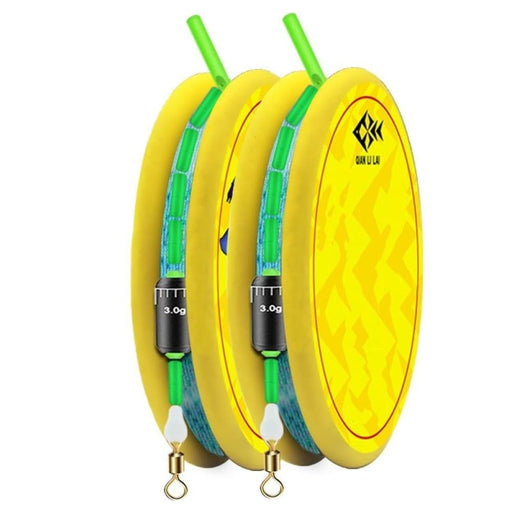 2 Piece Anti Tangle Fishing Line Set With Scale 3.6m