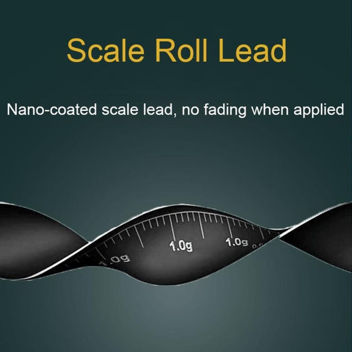 2 Piece Anti Tangle Fishing Line Set With Scale 3.6m