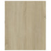 2 Piece Bathroom Furniture Set Sonoma Oak Chipboard Nbanox