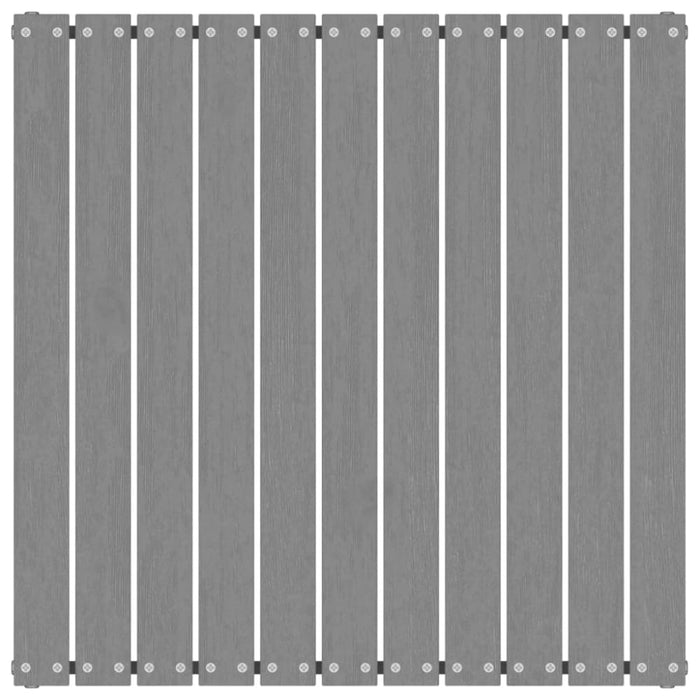 2 Piece Garden Lounge Set with Cushions Grey Solid Pinewood