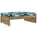 2 Piece Garden Lounge Set with Cushions Impregnated Wood