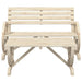2 Piece Garden Lounge Set Solid Wood Fir Tlpobp