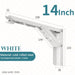 2 Piece Steel Folding Angle Bracket Easy Install For Shelf