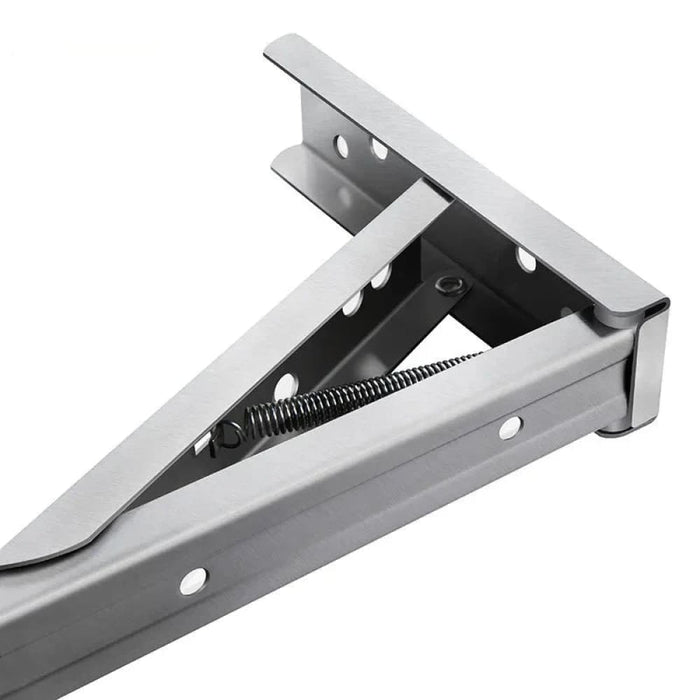 2 Piece Steel Folding Angle Bracket Easy Install For Shelf