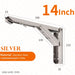 2 Piece Steel Folding Angle Bracket Easy Install For Shelf