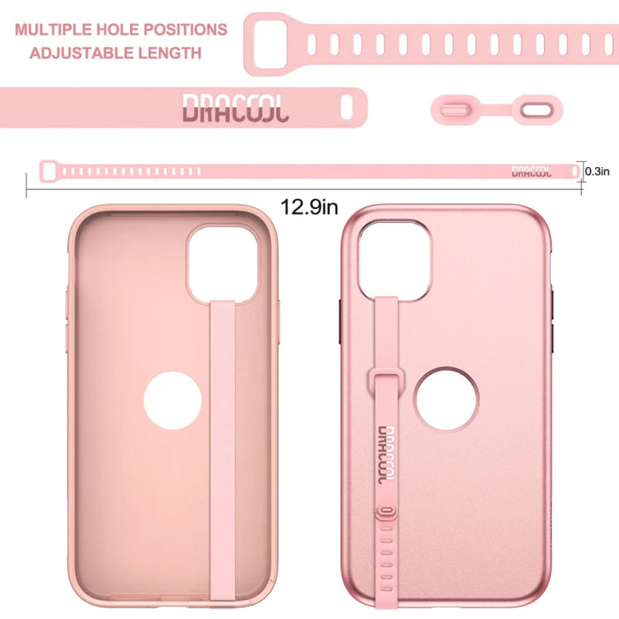 2 Piece Tpu Wristband Strap For Iphone Clear Hand Holder