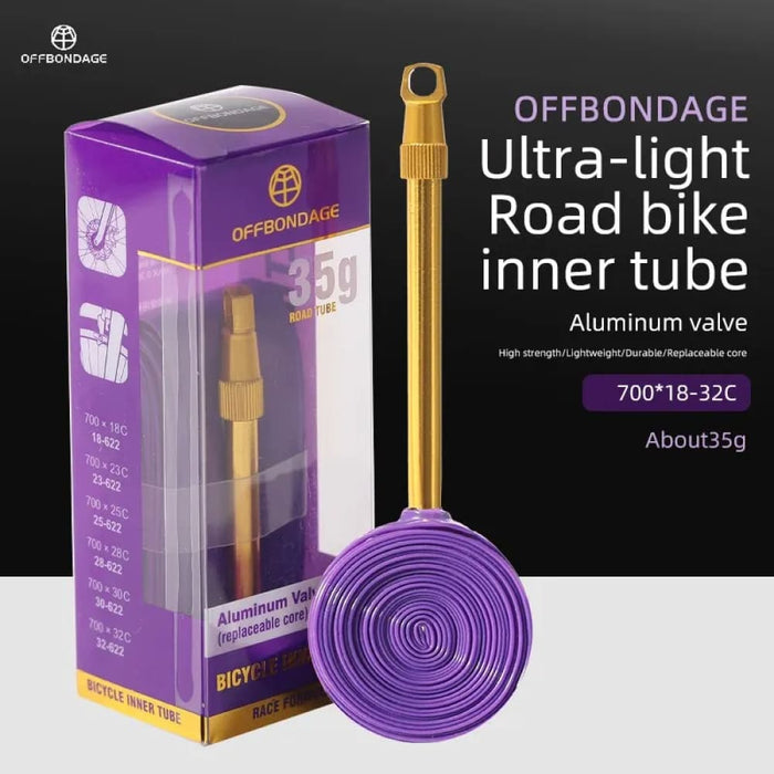 2 Piece Ultralight 700c Road Bike Inner Tube