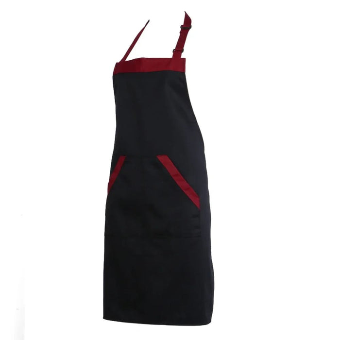 2 Pocket Halter Apron for Chefs and Waiters