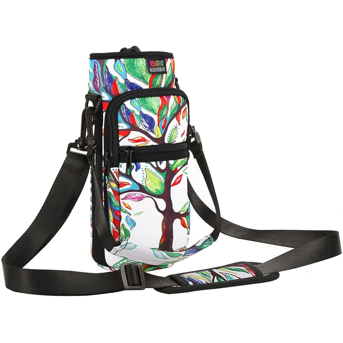 2 Pocket Sling Bag with Adjustable Shoulder Hand Strap