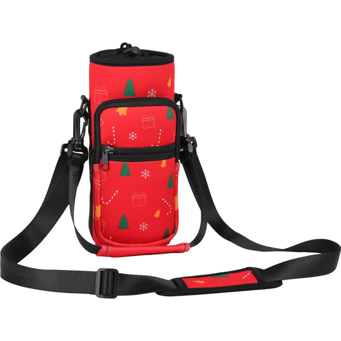 2 Pocket Sling Bag with Adjustable Shoulder Hand Strap