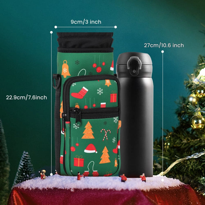 2 Pocket Sling Bag with Adjustable Shoulder Hand Strap