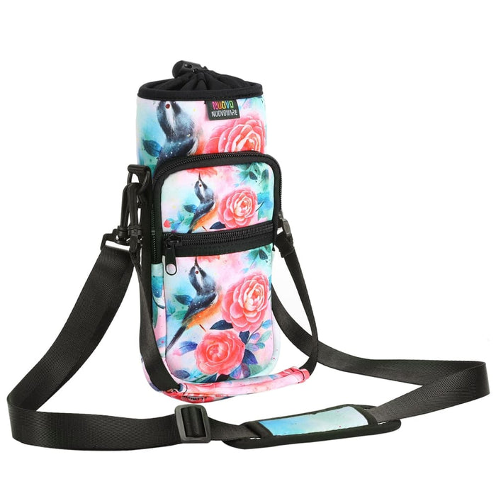 2 Pocket Sling Bag with Adjustable Shoulder Hand Strap