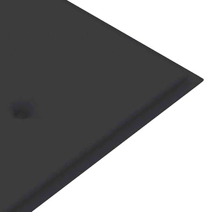 2-seater Garden Bench with Cushion 120 Cm Solid Eucalyptus