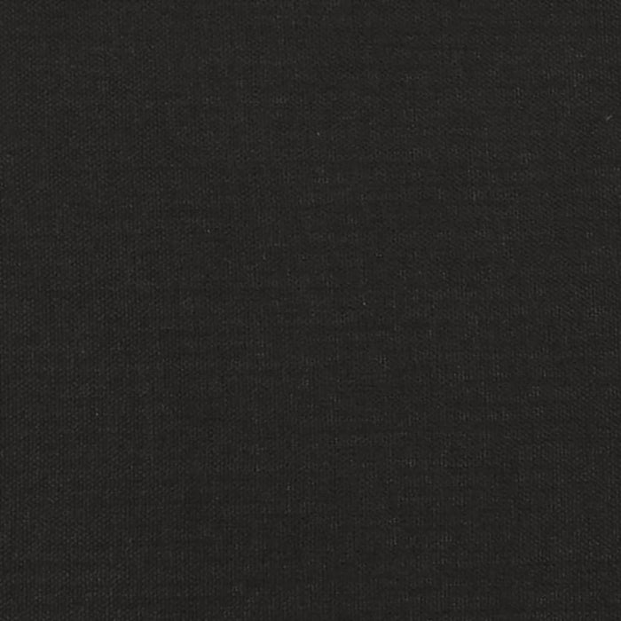 2-seater Sofa Bed with Two Pillows Black Fabric Tipnio