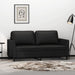 2 - seater Sofa Black 140 Cm Faux Leather Tpkttt