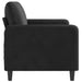 2-seater Sofa Black 140 Cm Velvet Tpkaai