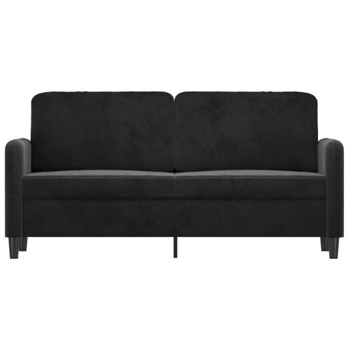 2-seater Sofa Black 140 Cm Velvet Tpkaai