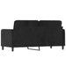 2-seater Sofa Black 140 Cm Velvet Tpkaai