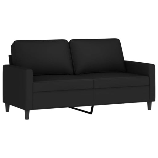 2-seater Sofa Black 140 Cm Velvet Tpkxba