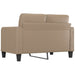 2-seater Sofa Cappuccino 120 Cm Faux Leather Tpkool
