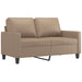 2-seater Sofa Cappuccino 120 Cm Faux Leather Tpkotl