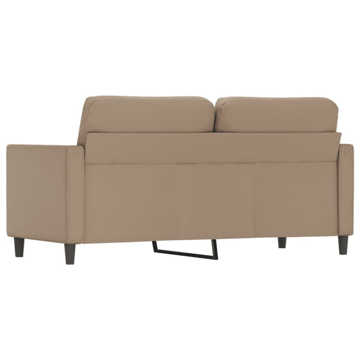 2-seater Sofa Cappuccino 140 Cm Faux Leather Tpktti
