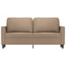 2-seater Sofa Cappuccino 140 Cm Faux Leather Tpktti